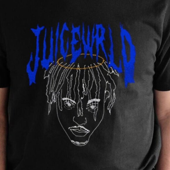 Juice Wrld Tribute Graphic Hip Hop Rap Artist Memorial Gift T-Shirt 159 - Picture 2 of 5